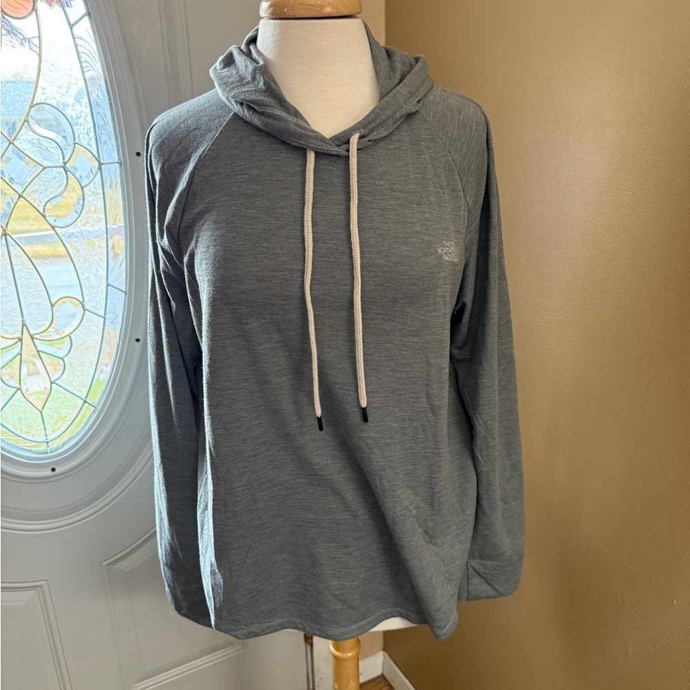 The North Face Medium Gray Hooded Top